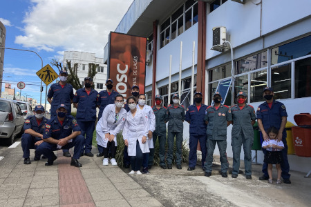 CBMSC FAZ CAMPANHA DE DOAÇÃO DE SANGUE E CONVIDA POPULAÇÃO PARA DOAÇÃO EM LAGES